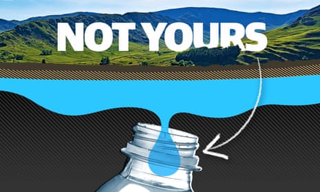 How bottled water companies are draining our drinking water – video