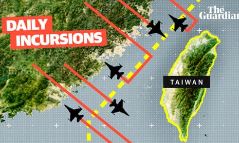How China uses ‘salami-slicing’ tactics to exert pressure on Taiwan