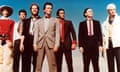 The cast of The Adventures of Buckaroo Banzai Across the 8th Dimension