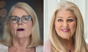 Two-way composite of former minister for home affairs Karen Andrews (left) and Helen Coonan (right)