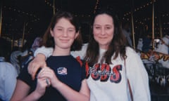 E.A. Hanks with her mother Susan Dillingham, at Disneyland circa 1997