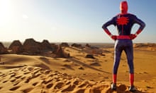 Still image from documentary, The 'Spider-Man' of Sudan