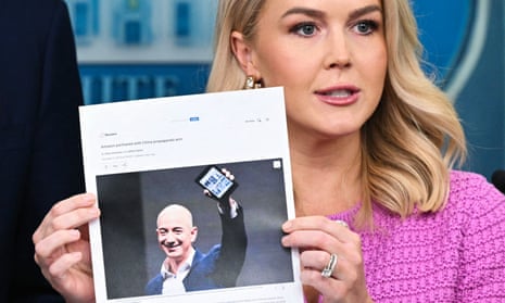 'Hostile and political': Trump administration reacts to Amazon plan to display tariff costs – video