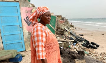 Fatou Samba at her beachside home in Bargny, Senegal.