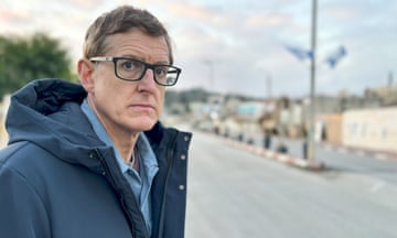 Louis Theroux in the documentary The Settlers, in which he visited Israelis who have settled in the occupied West Bank