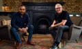 Amol Rajan and Gary Lineker before their BBC interview, which was aired this week.