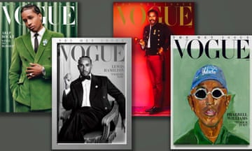A$AP Rocky, Lewis Hamilton, Colman Domingo and Pharrell Williams on Vogue covers