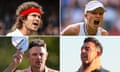 John McEnroe, Harriet Dart, Justin Rose, Rory McIlroy