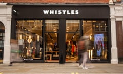 Whistles store in Covent Garden, London