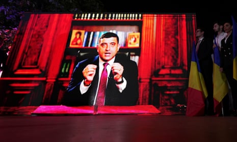 Trump ally George Simion wins first round of Romanian presidential elections