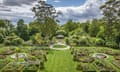 The Formal Garden, seen from above, at Mount Stewart, County Down.