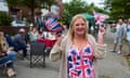 Carol Wilkinson at the VE Day 80th anniversary street party celebrations in Chorlton